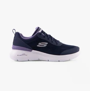 150370/NVLV SKECH-AIR DYNAMIGHT 2.0 - NEW Womens Trainers Navy/Lavender