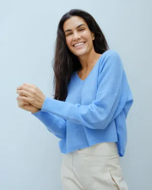 360 Marina knit in capri blue
