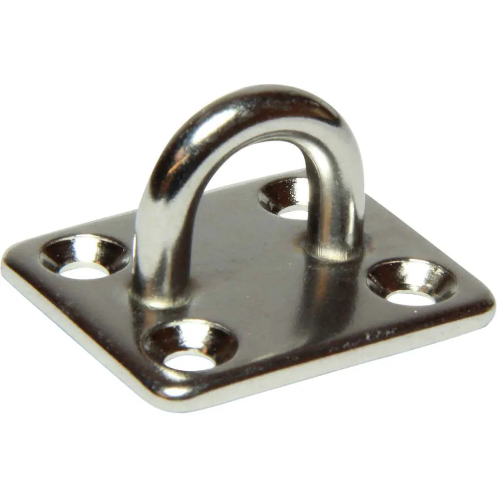 4Dek Stainless Steel Eye Plate (30mm x 35mm Base / 4 Bolts)  813630
