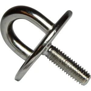 4Dek Stainless Steel Eye Plate (32mm Diameter Base / M6 Screw)  813681