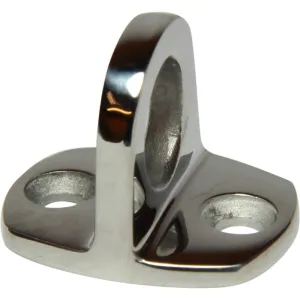 4Dek Stainless Steel Eye Plate (32mm x 26mm Base / 2 Bolts)  813638