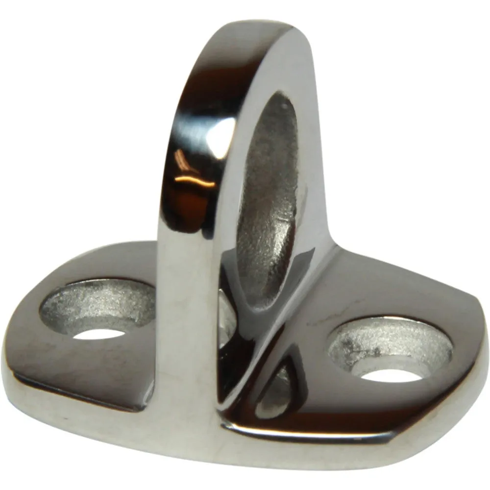 4Dek Stainless Steel Eye Plate (32mm x 26mm Base / 2 Bolts)  813638