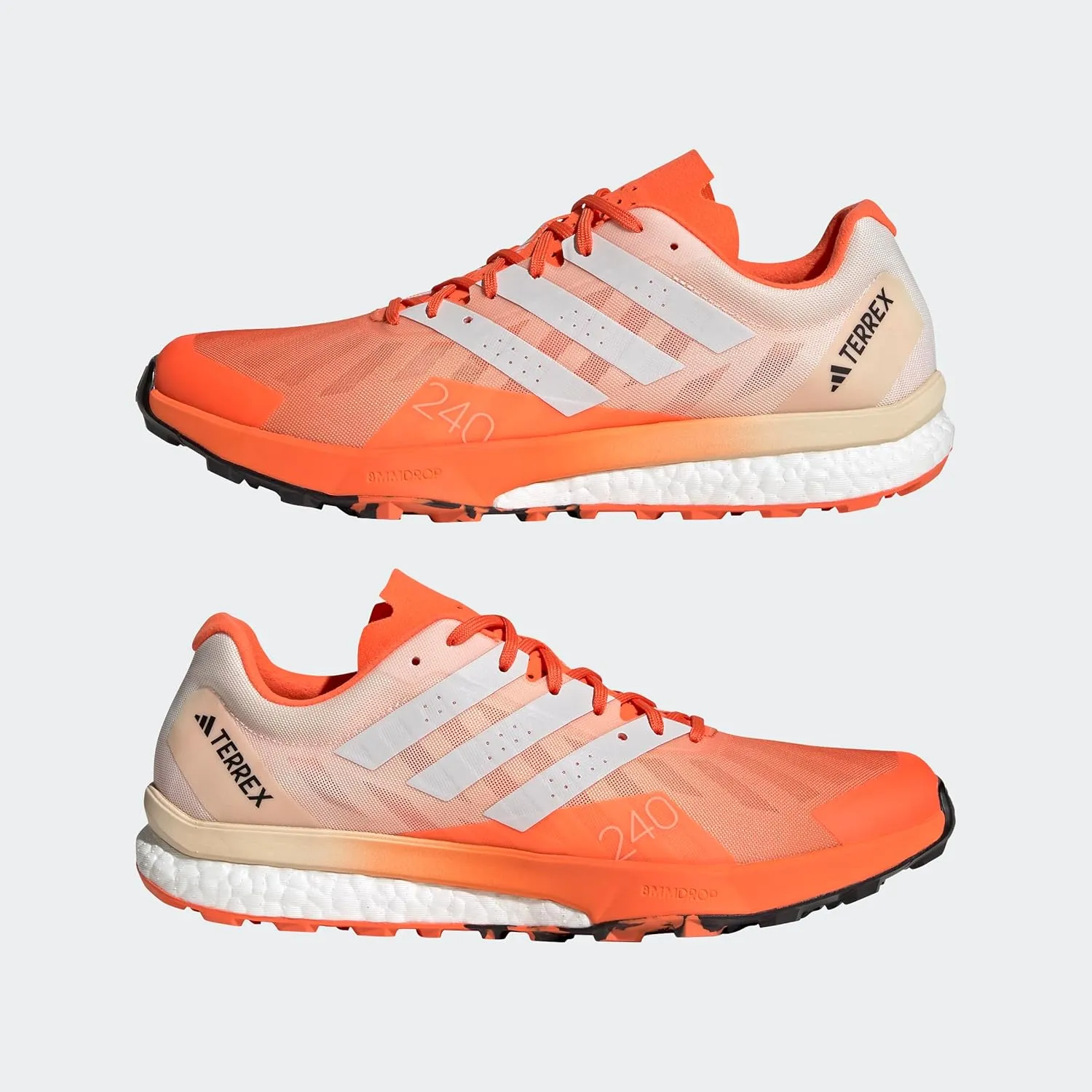 adidas Mens Terrex Speed Ultra Trail Trail Running Sneakers Shoes - Black