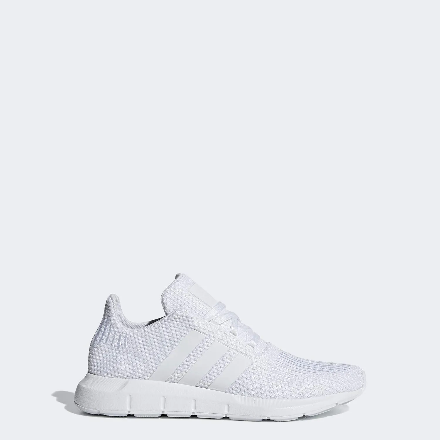 adidas Originals unisex child Swift Run Sneaker, White/White/White, 6.5 Big Kid US