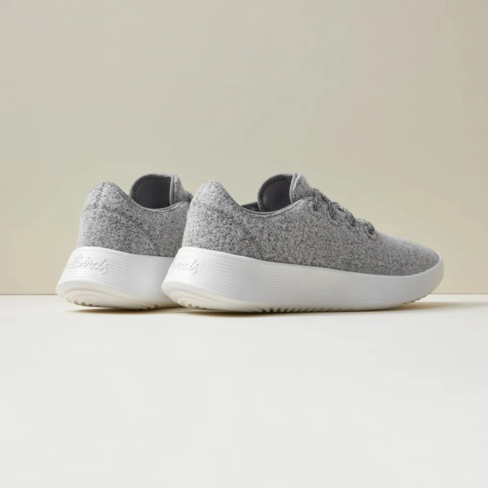 Allbirds Wool Runners Go - Medium Grey (Blizzard Sole)