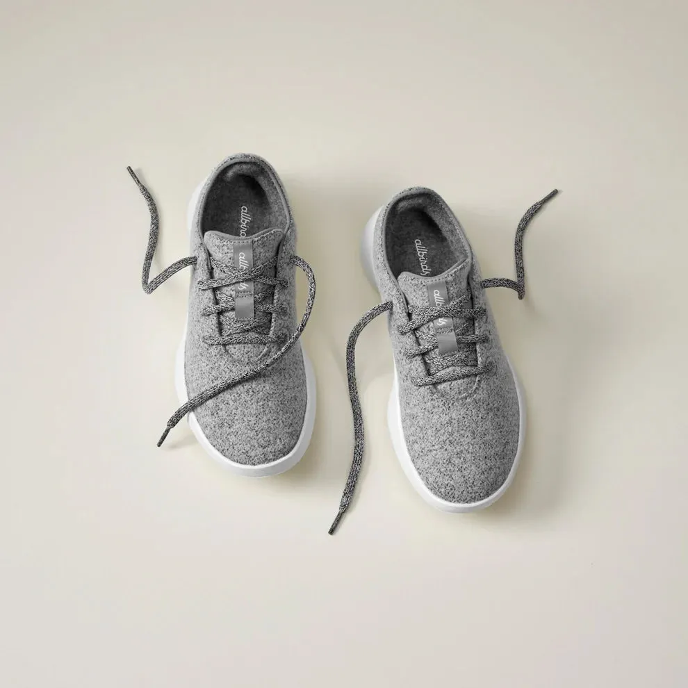 Allbirds Wool Runners Go - Medium Grey (Blizzard Sole)