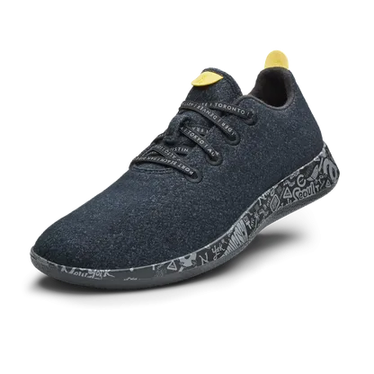 Allbirds Wool Runners - Limited Edition - Natural Black (Gray Sole)