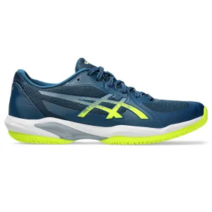 ASICS Men's Solution Swift FF 2 Tennis Shoe (Mako Blue/Safety Yellow)