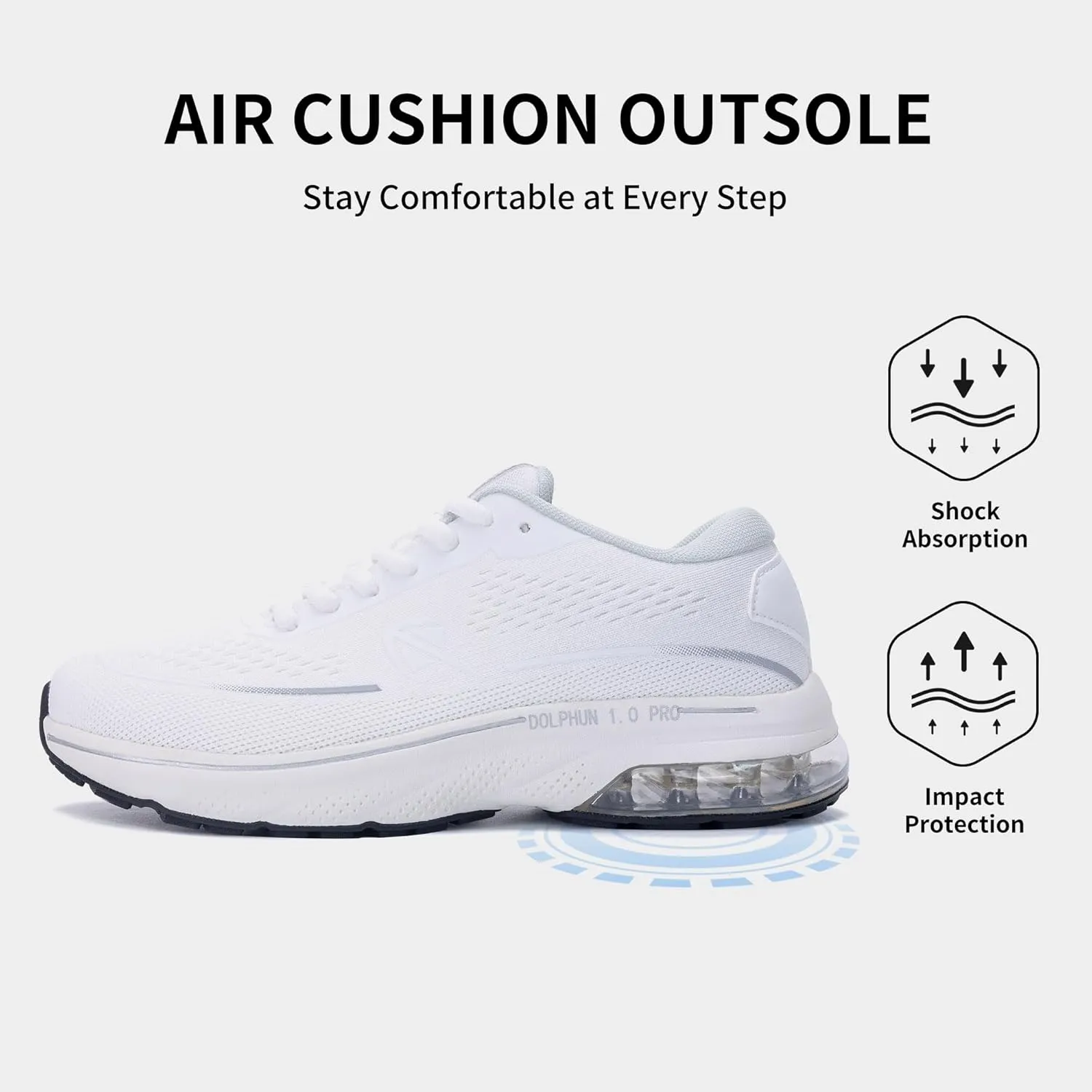 Autper Women's Running Shoes Wide Toe Box Sneakers Women Air Comfortable Arch Support Walking Tennis Athletic Shoes for Jogging Workout Gym Sports US6-11