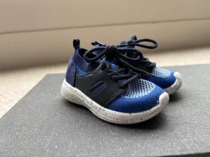 Baby Gap - blue runners, laces, 12-18m, Shoes 5 (Walkers:12-24 mth)