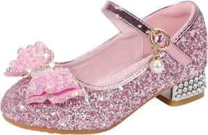 Baby Girl Sandals 12-18 Months Toddler Little Kid Girls Dress Pumps Glitter Sequins Kids Flip Flops Size 2
