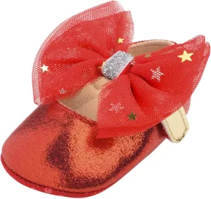 Baby Sandals 12 18 Months First Shoes Dress Girls Bowknot Sole Flat Baby Princess Rubber Mary Baby Shoes Baby Size 5 Sneakers Boy