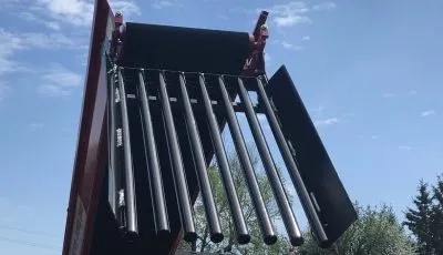 Blacks Creek Firewood Conveyors, Cleats & Trash Racks | Length 16', 20', 24' & 30' | Honda Engine Horsepower 4.4 HP | Heavy-Duty Steel Frame