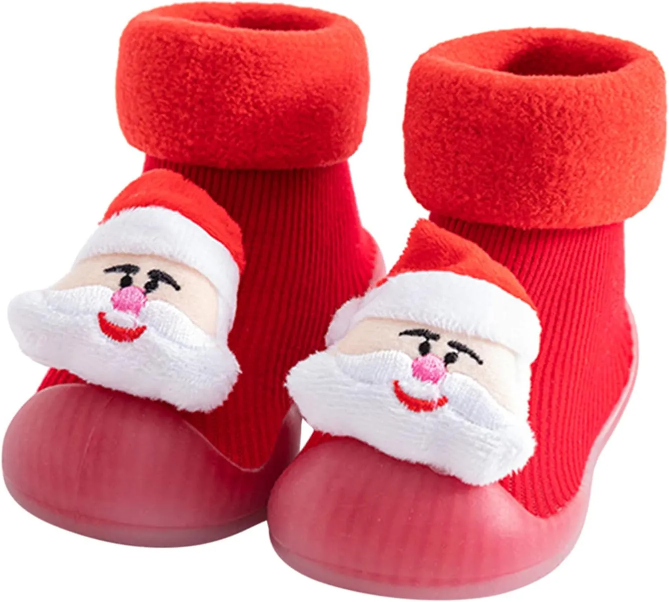 Breathable Shoe Christmas Kids 3D Socks Baby Cartoon Shoes Toddler Boys Slipper Prewalker Kids Shoes Size 4