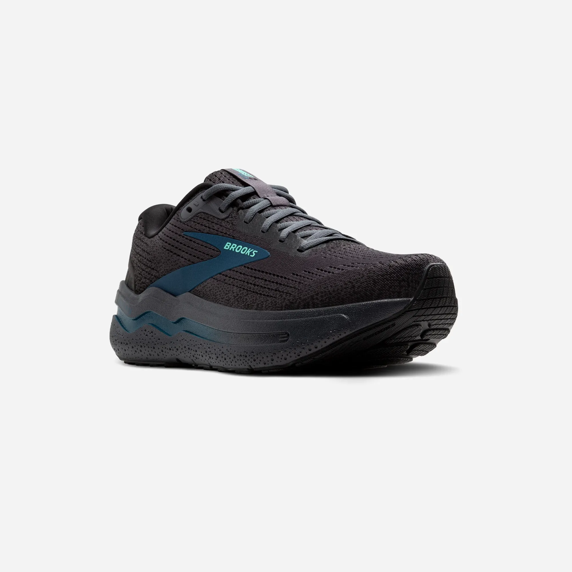 Brooks Ghost Max 2 Ebony Cockatoo Blue Sapphire