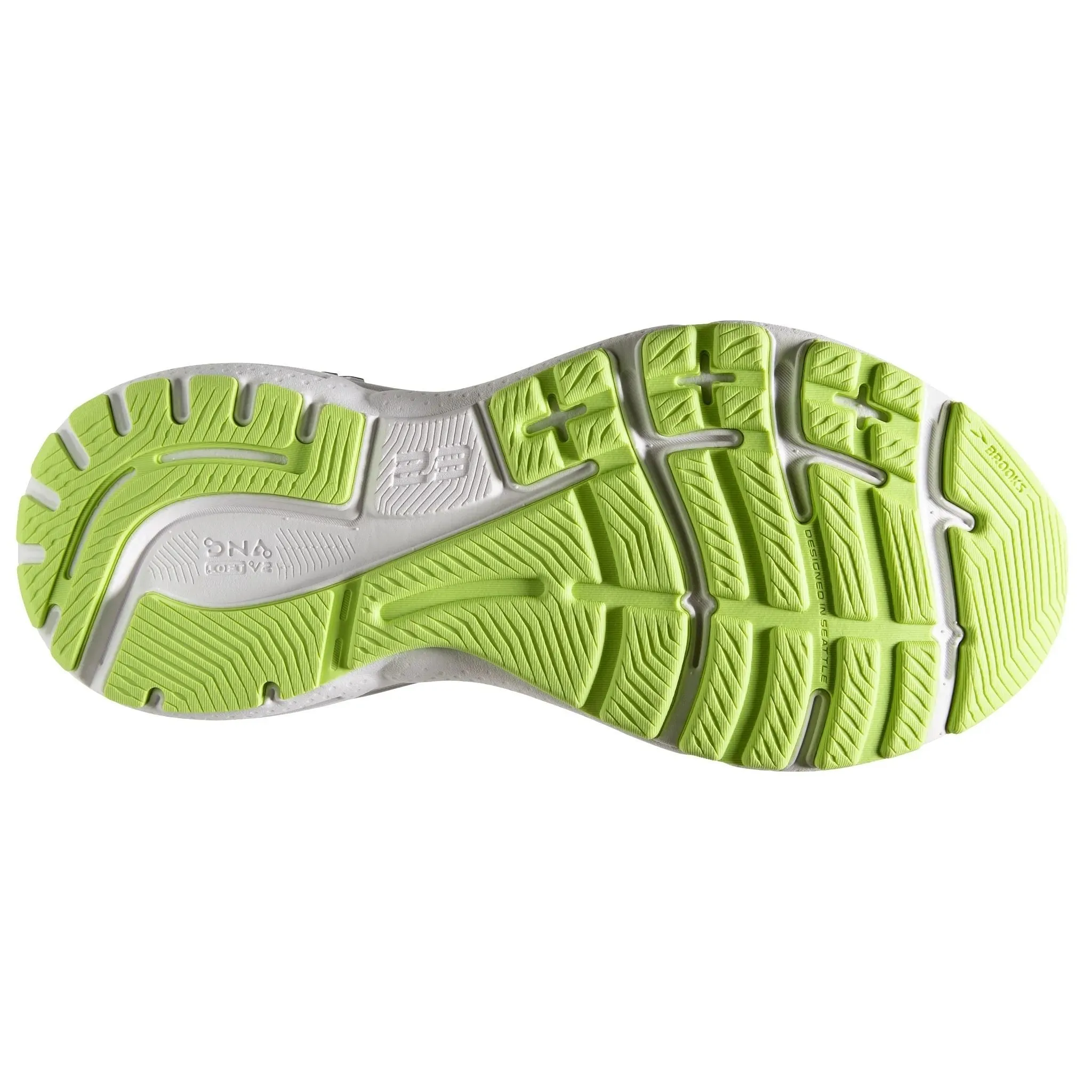 Brooks Women's 120381 037 Adrenaline GTS 23 Black Gunmetal Sharp Cushion Support Running Shoes