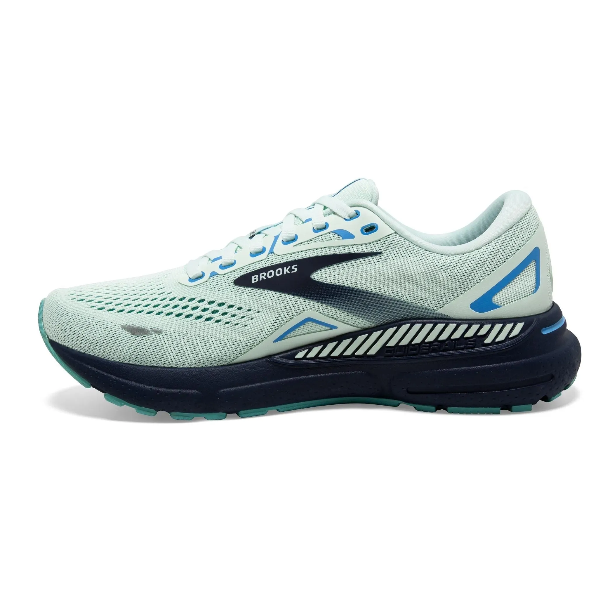 Brooks Women's 120381 471 Adrenaline GTS 23 Blue Glass Nile Blue Marina Cushion Support Running Shoes
