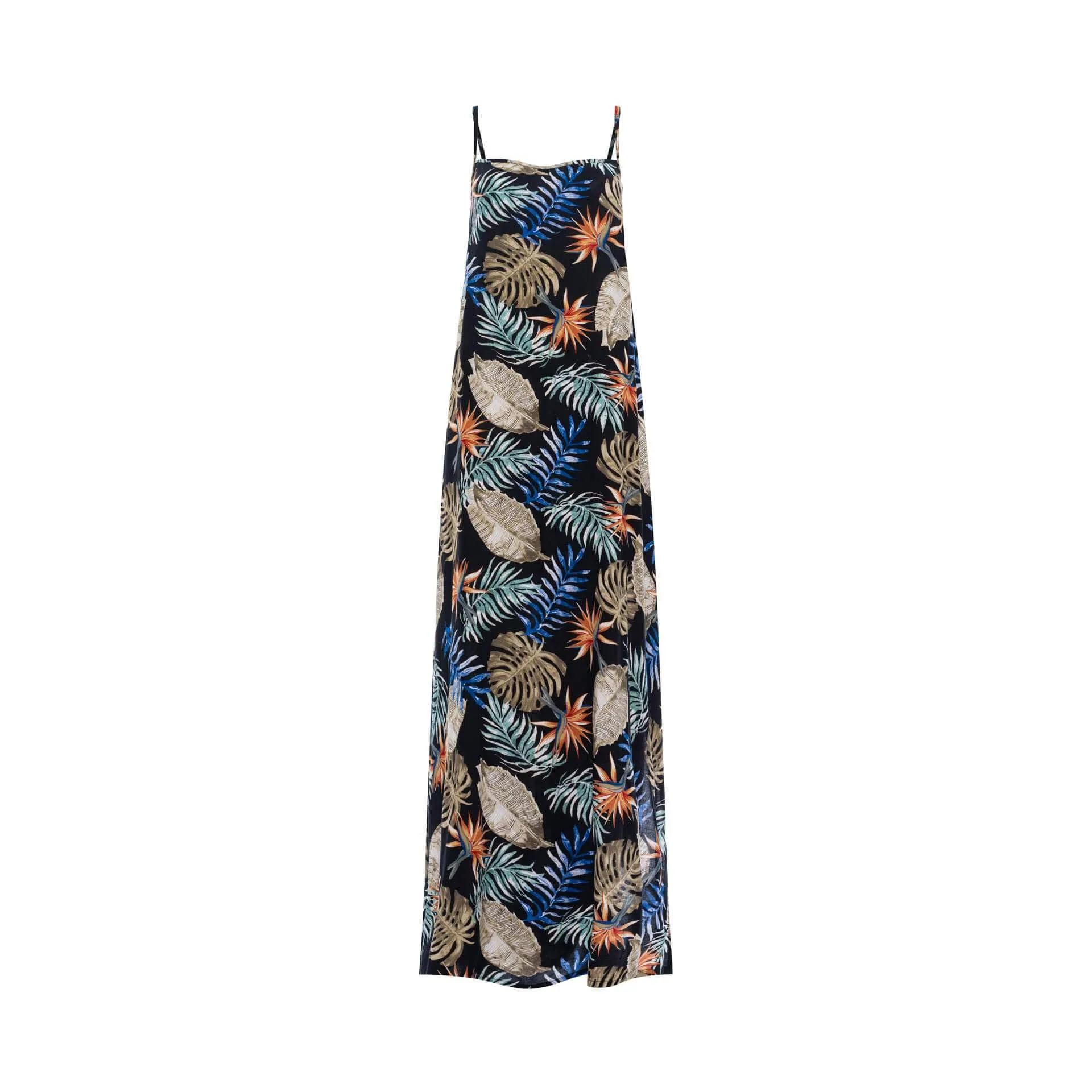 Bulan Sabit, Tropical, Maxi Dress, Wholesale