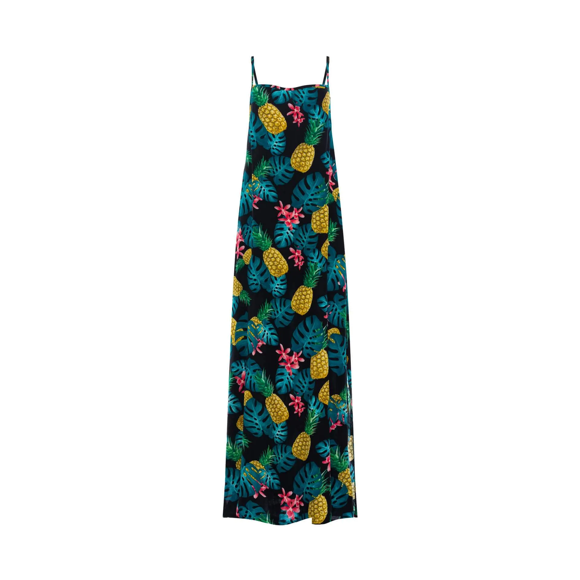 Bulan Sabit, Tropical, Maxi Dress, Wholesale