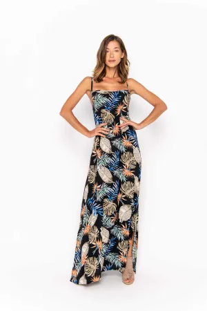 Bulan Sabit, Tropical, Maxi Dress, Wholesale