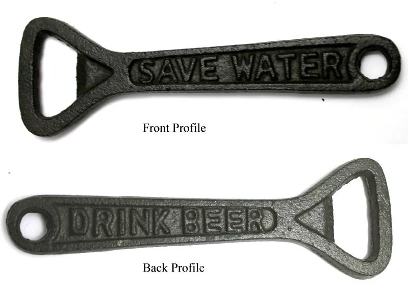 Cast Iron Bottle Opener