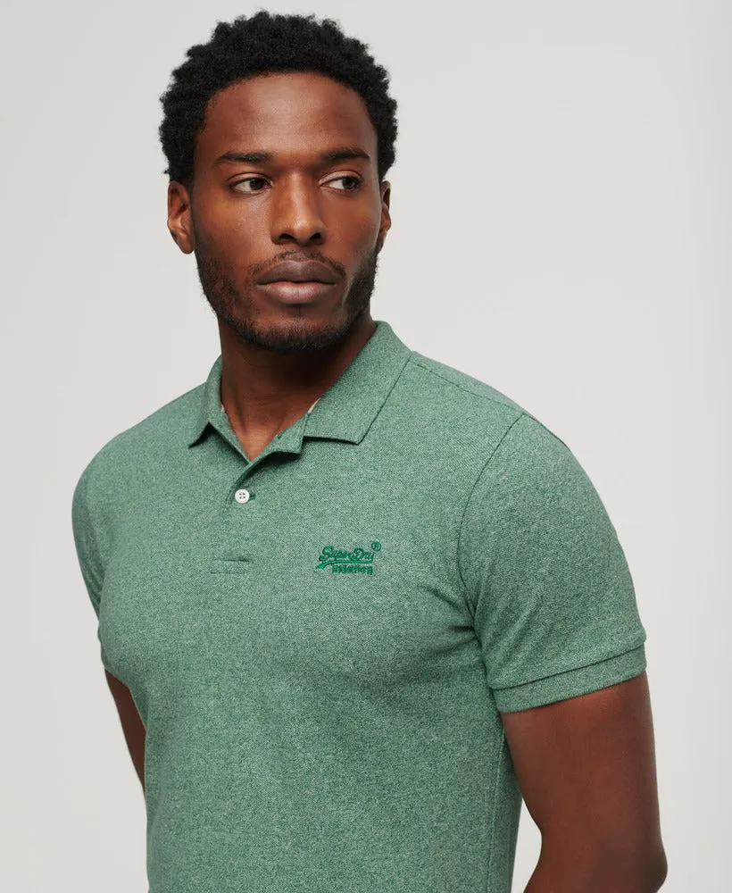 Classic Pique Polo Shirt - Bright Green Grit