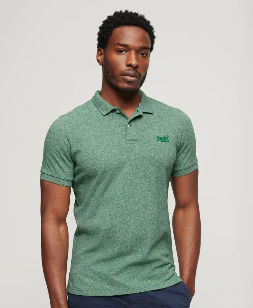 Classic Pique Polo Shirt - Bright Green Grit