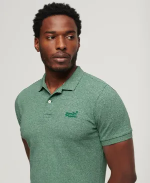 Classic Pique Polo Shirt - Bright Green Grit