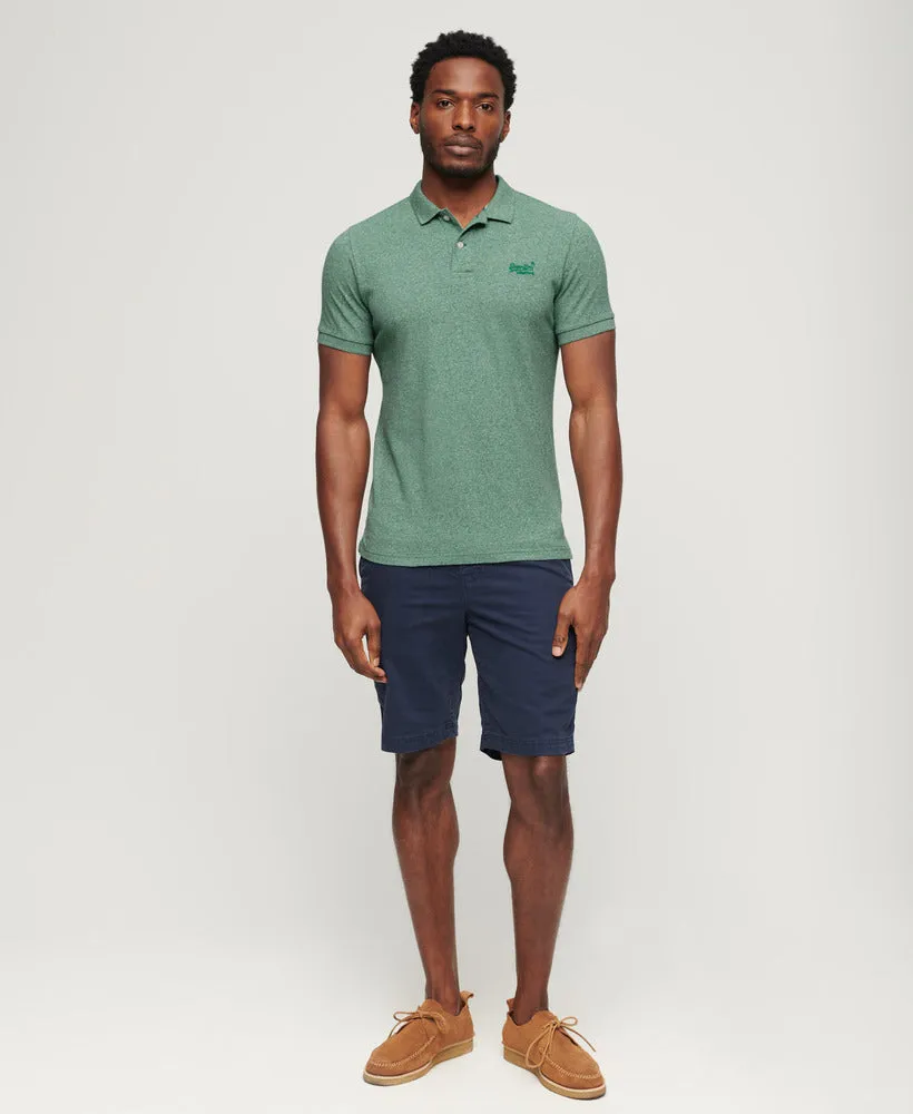 Classic Pique Polo Shirt - Bright Green Grit