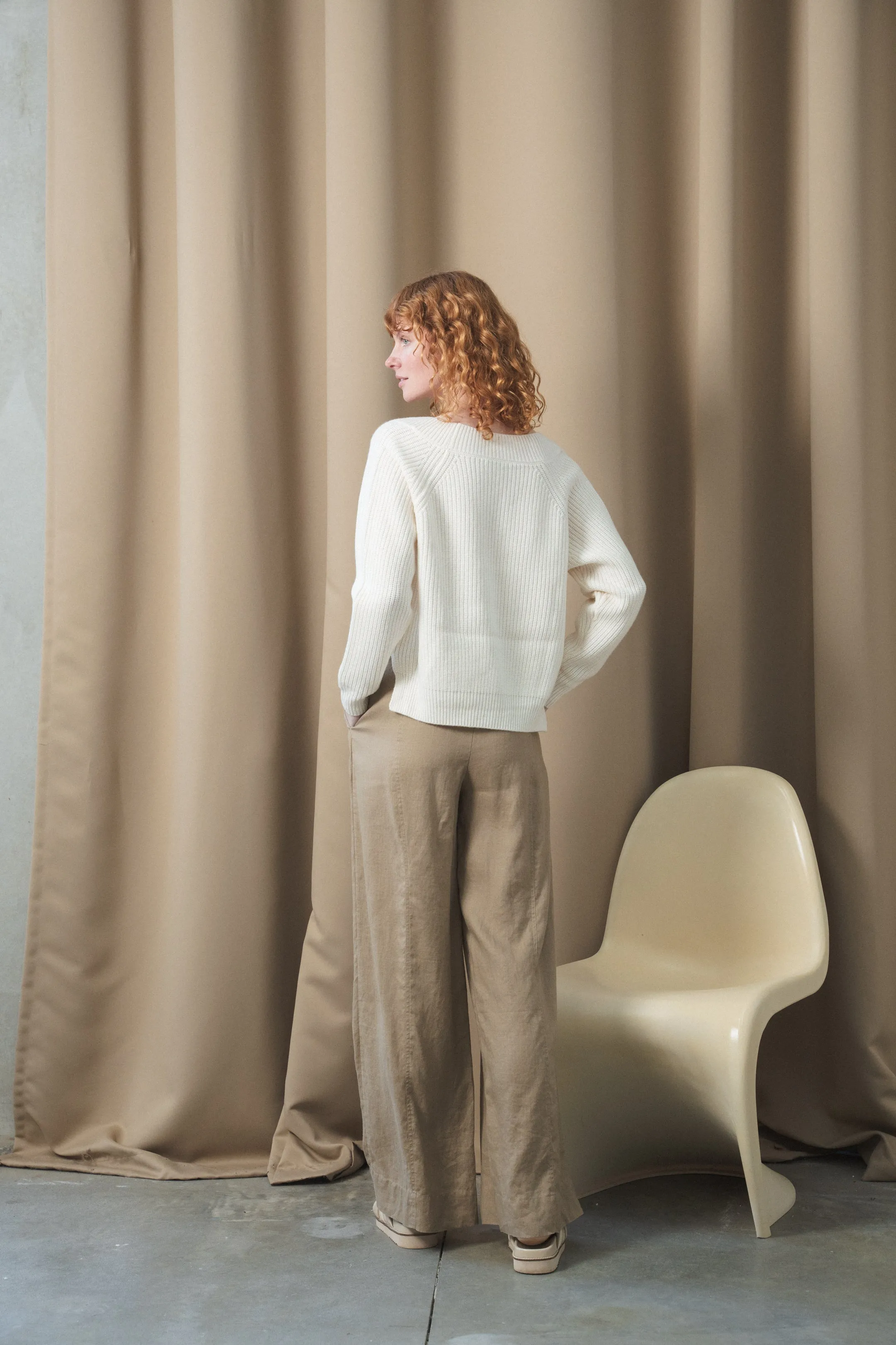 Cora Knit Ivory