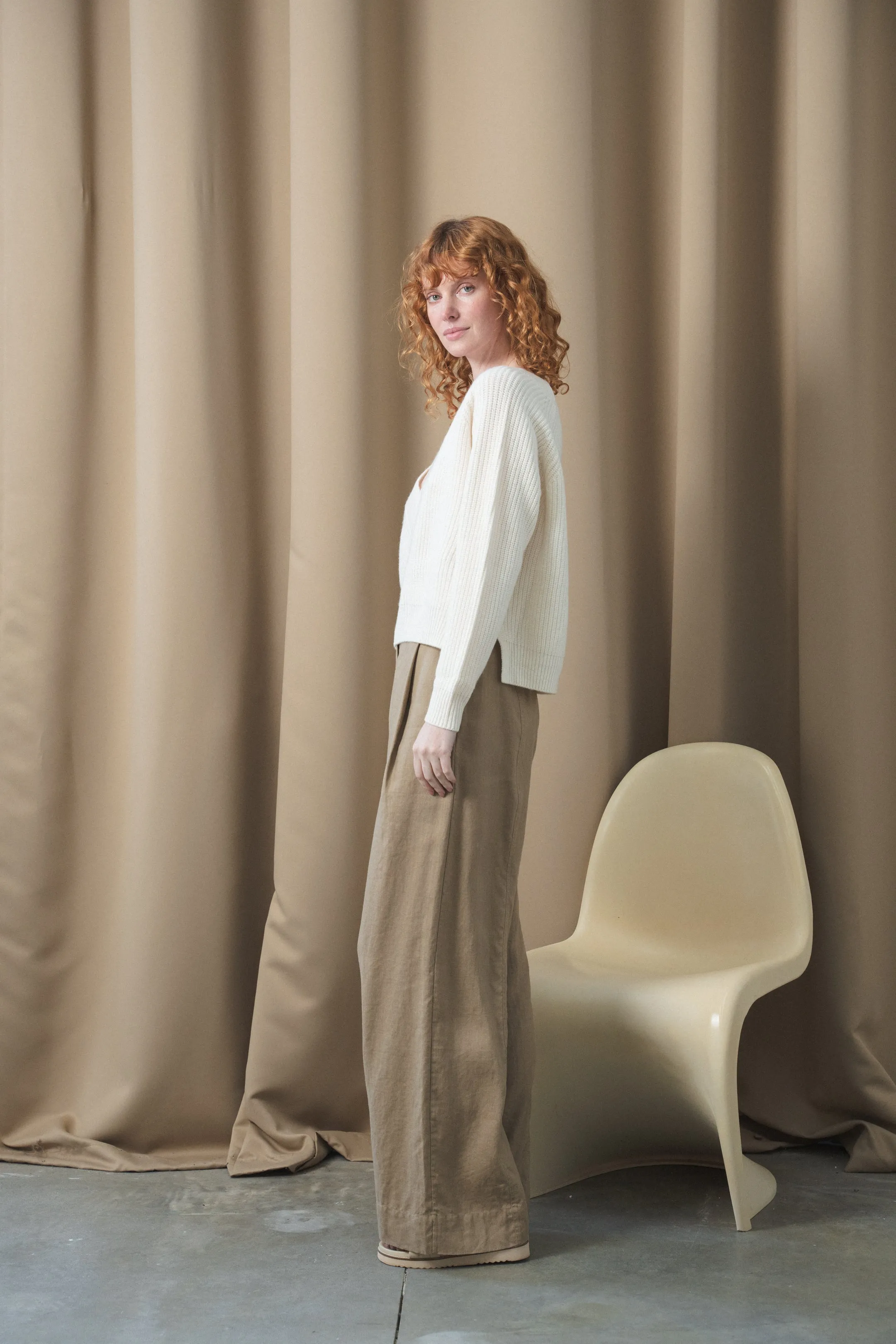 Cora Knit Ivory