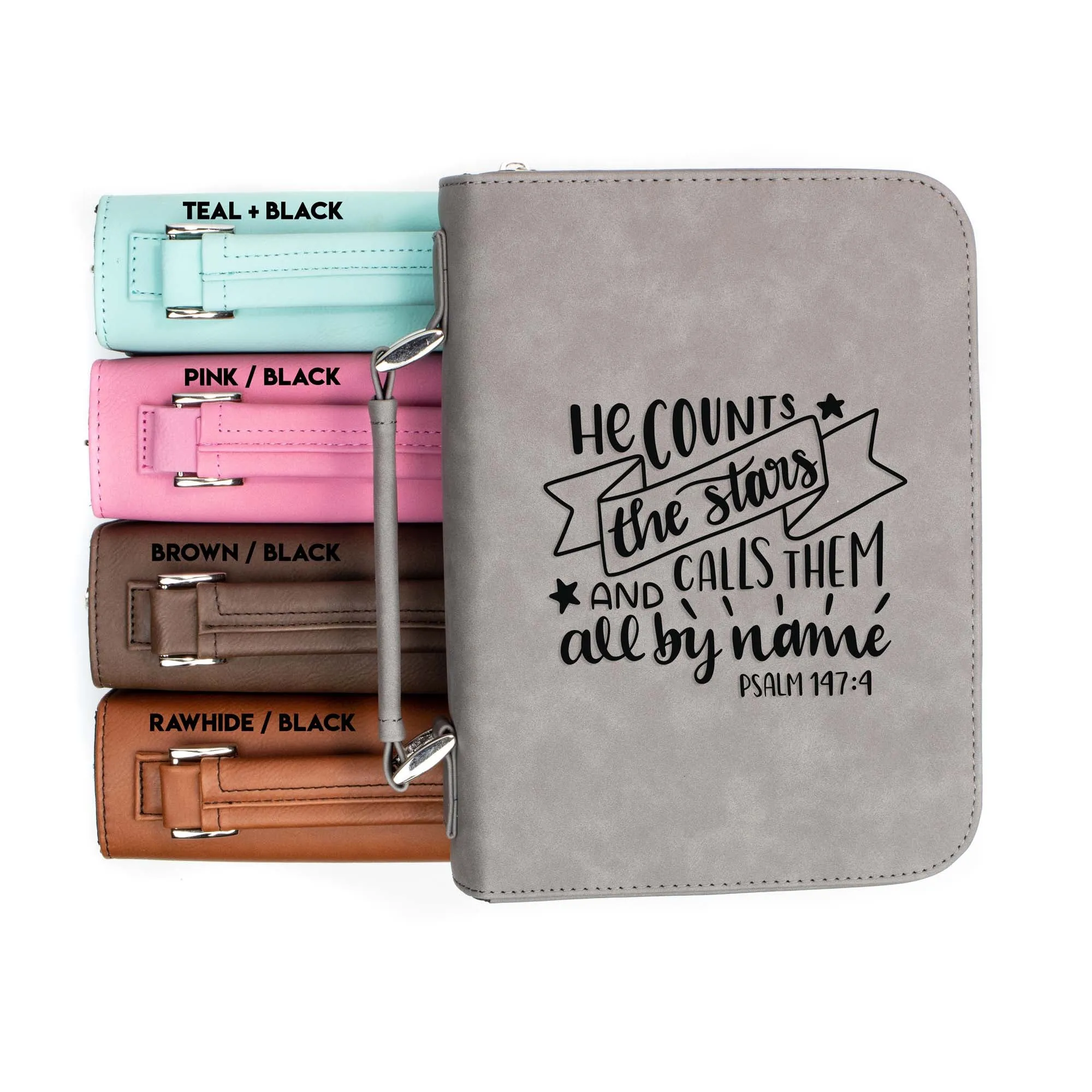 Counts the Stars - Psalm 147-4 - Bible Book Cover