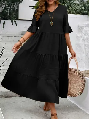 Delphine - Graceful Flowy Dress