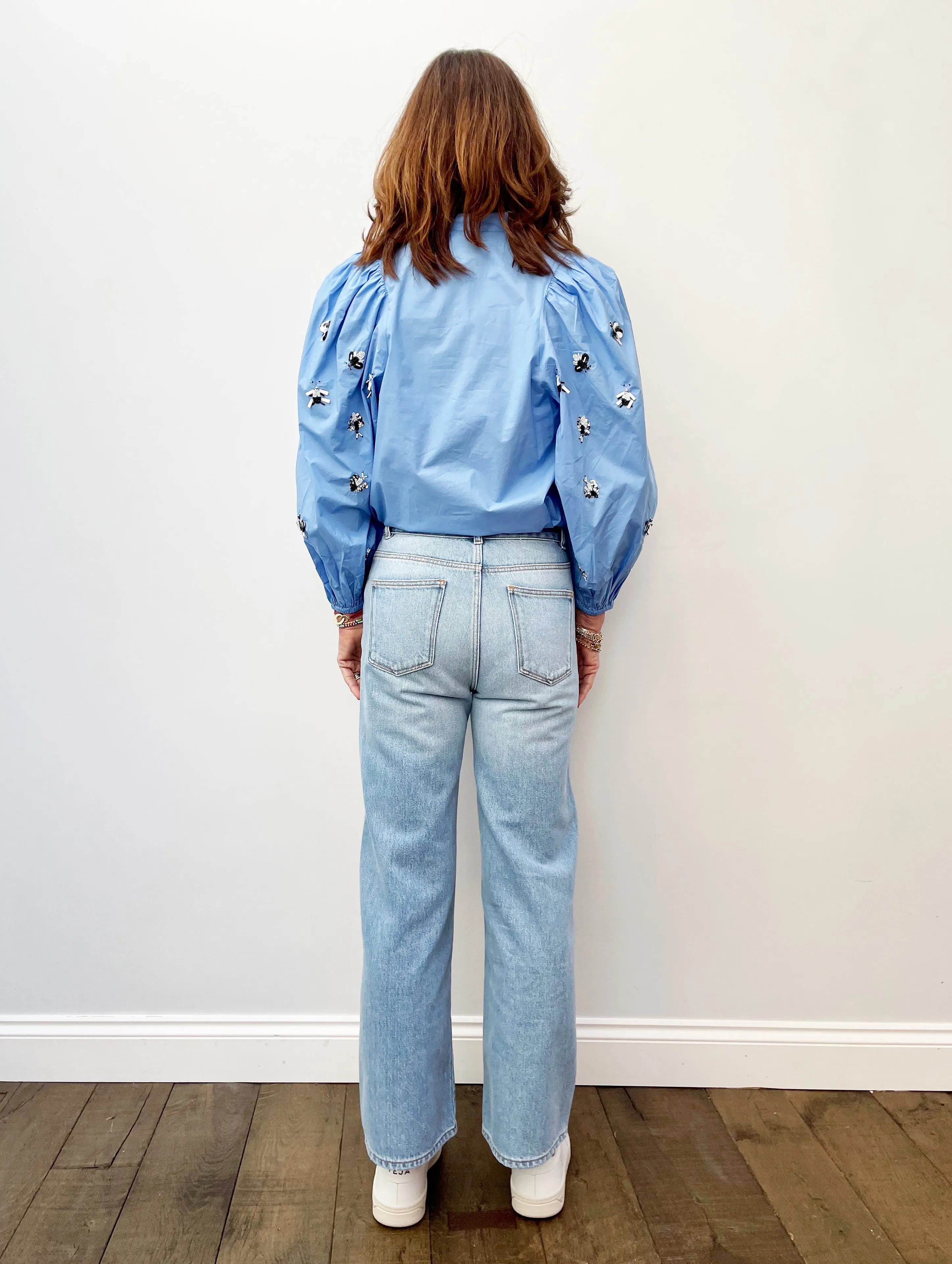 EA Zeatle Sequin Top in Halogen