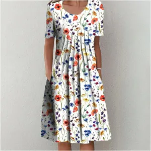 Erin | Graceful Floral Dress