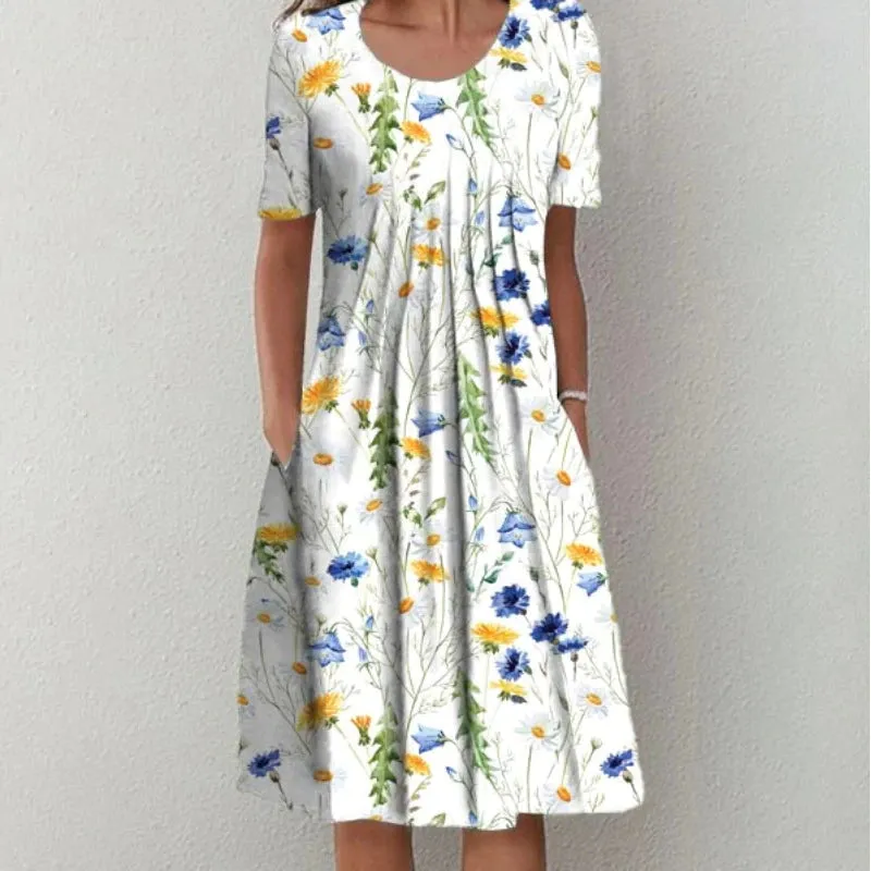 Erin | Graceful Floral Dress