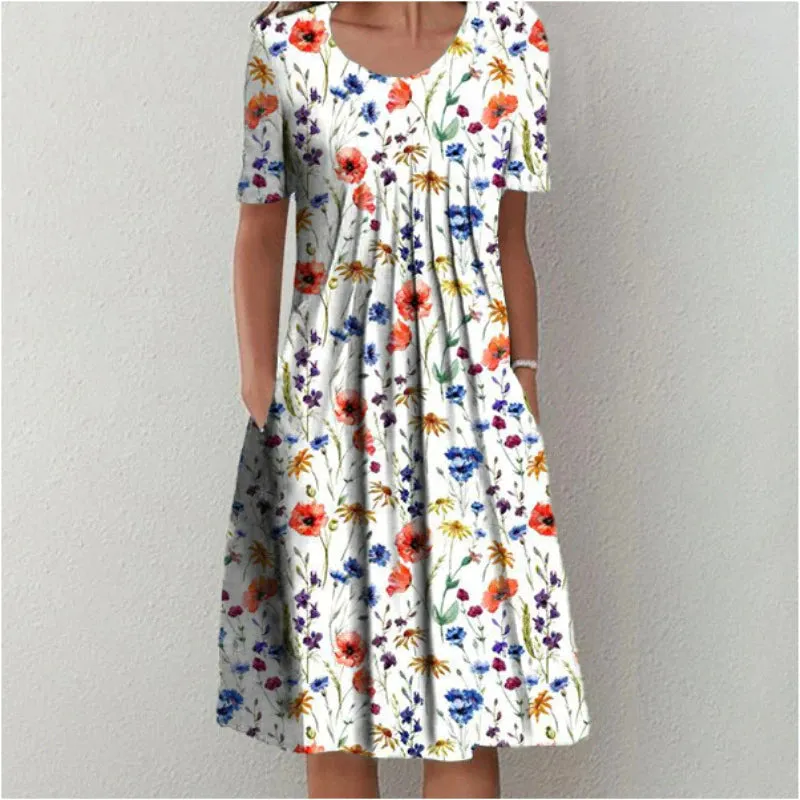 Erin | Graceful Floral Dress