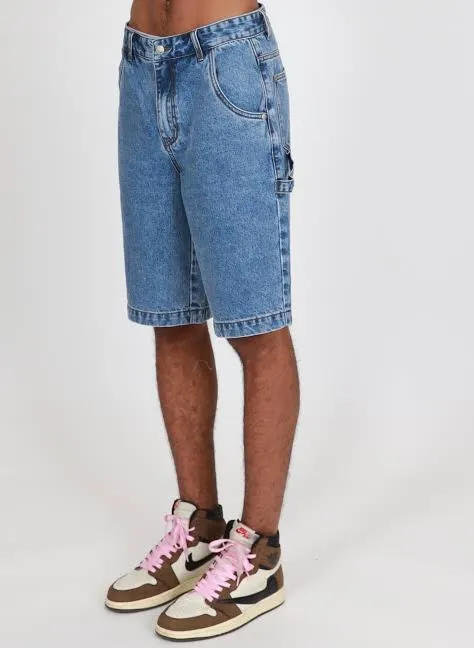 Federation Park Short - Washed Blue