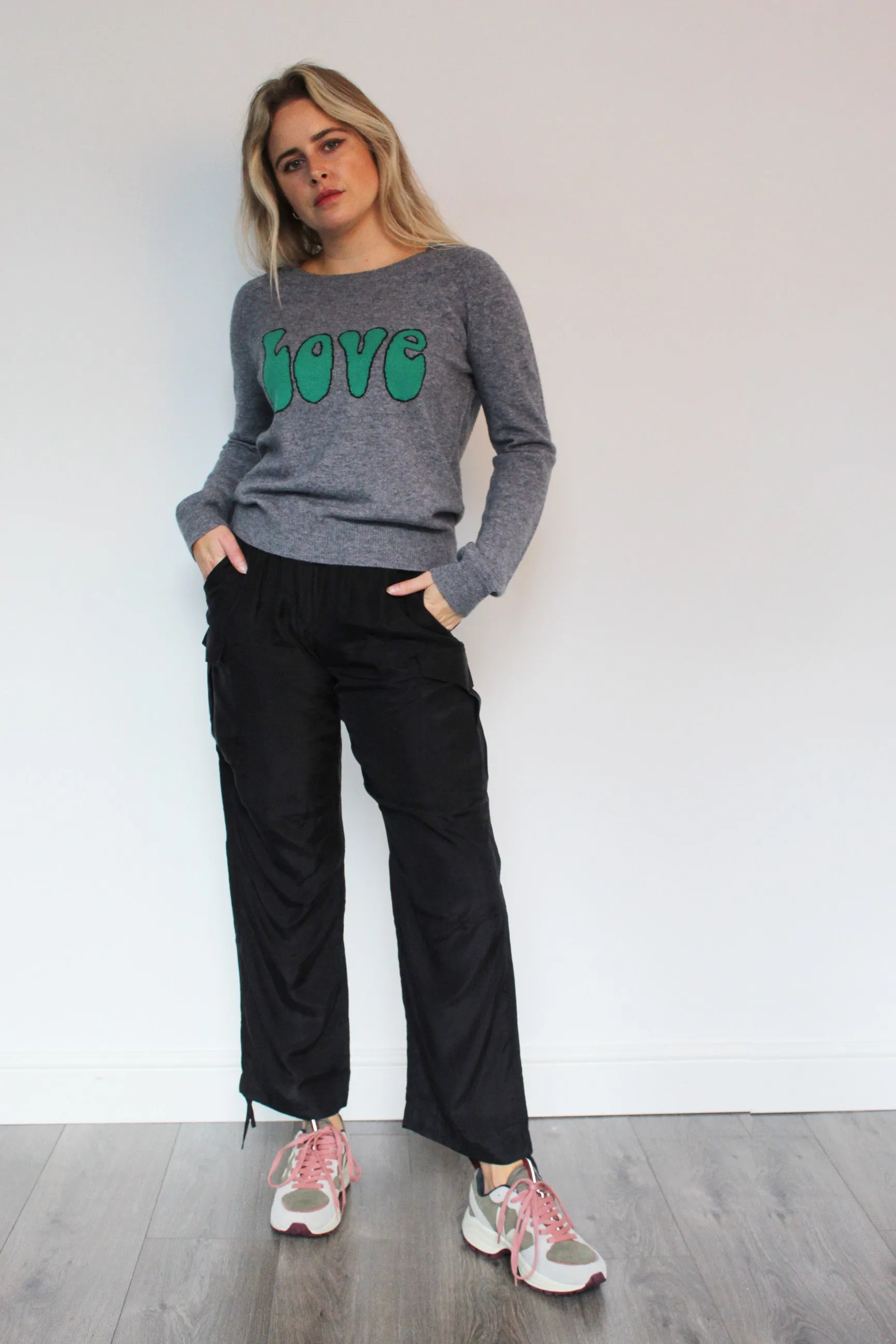 FIVE Love Jumper in Grey