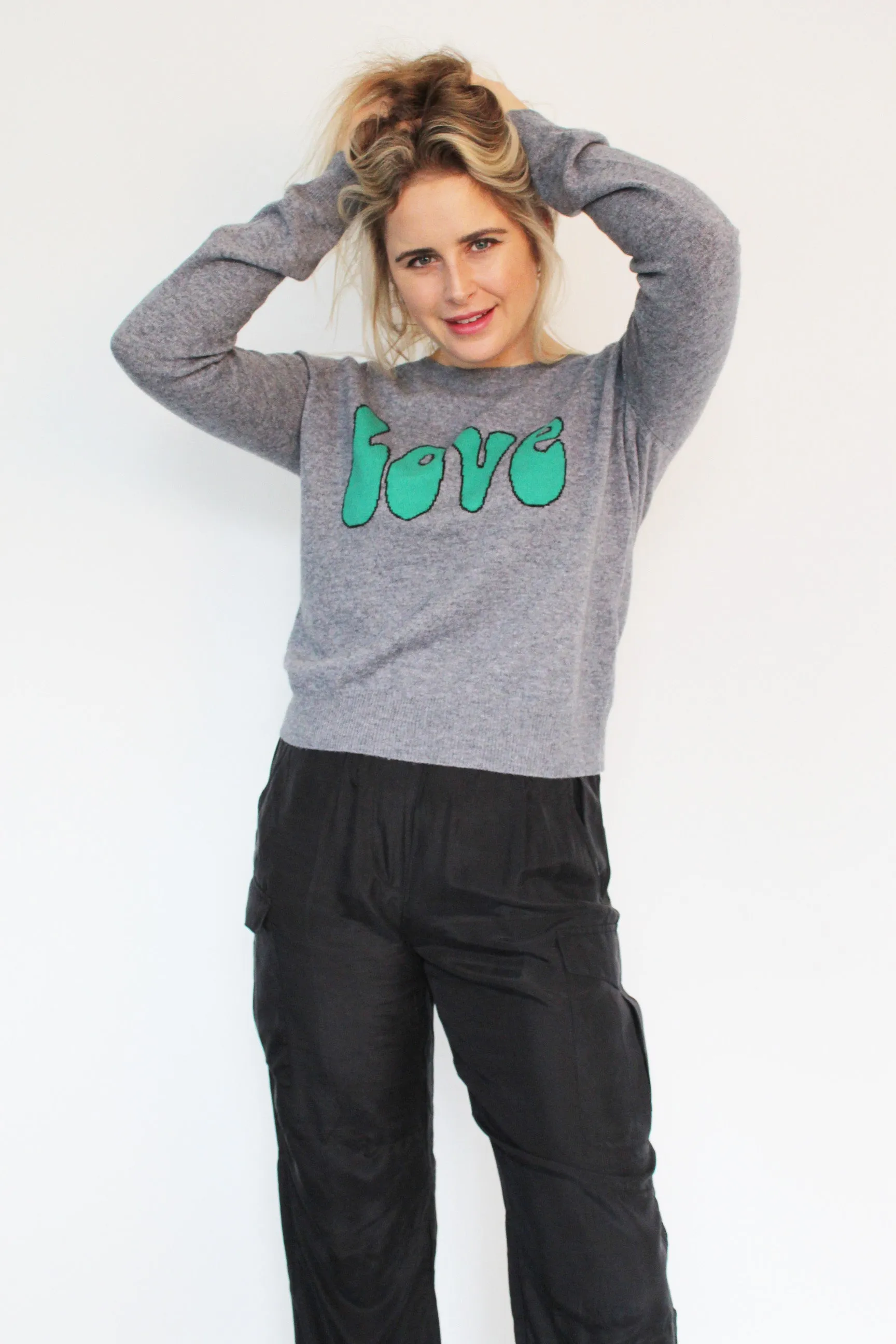 FIVE Love Jumper in Grey