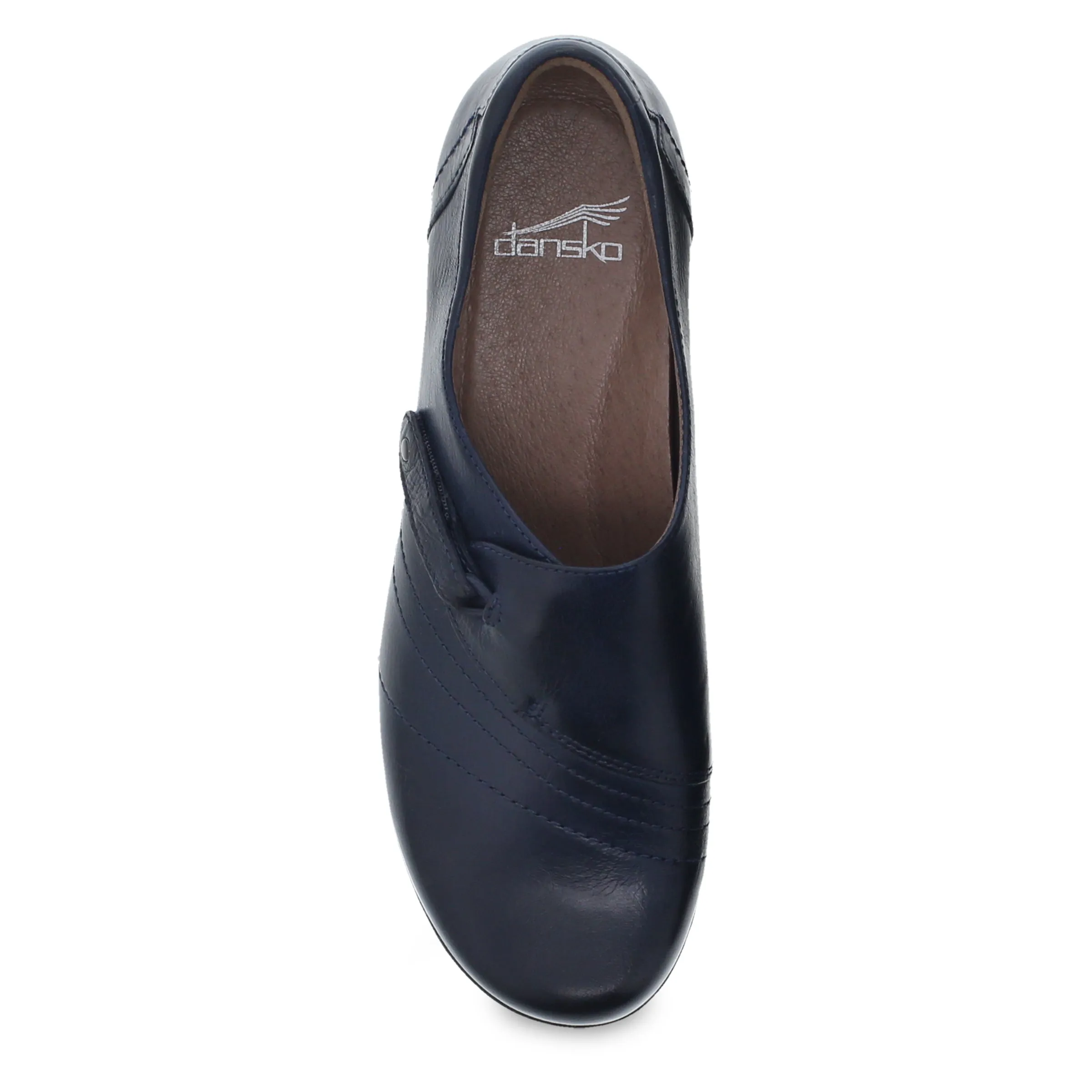 Franny Navy Burnished Calf