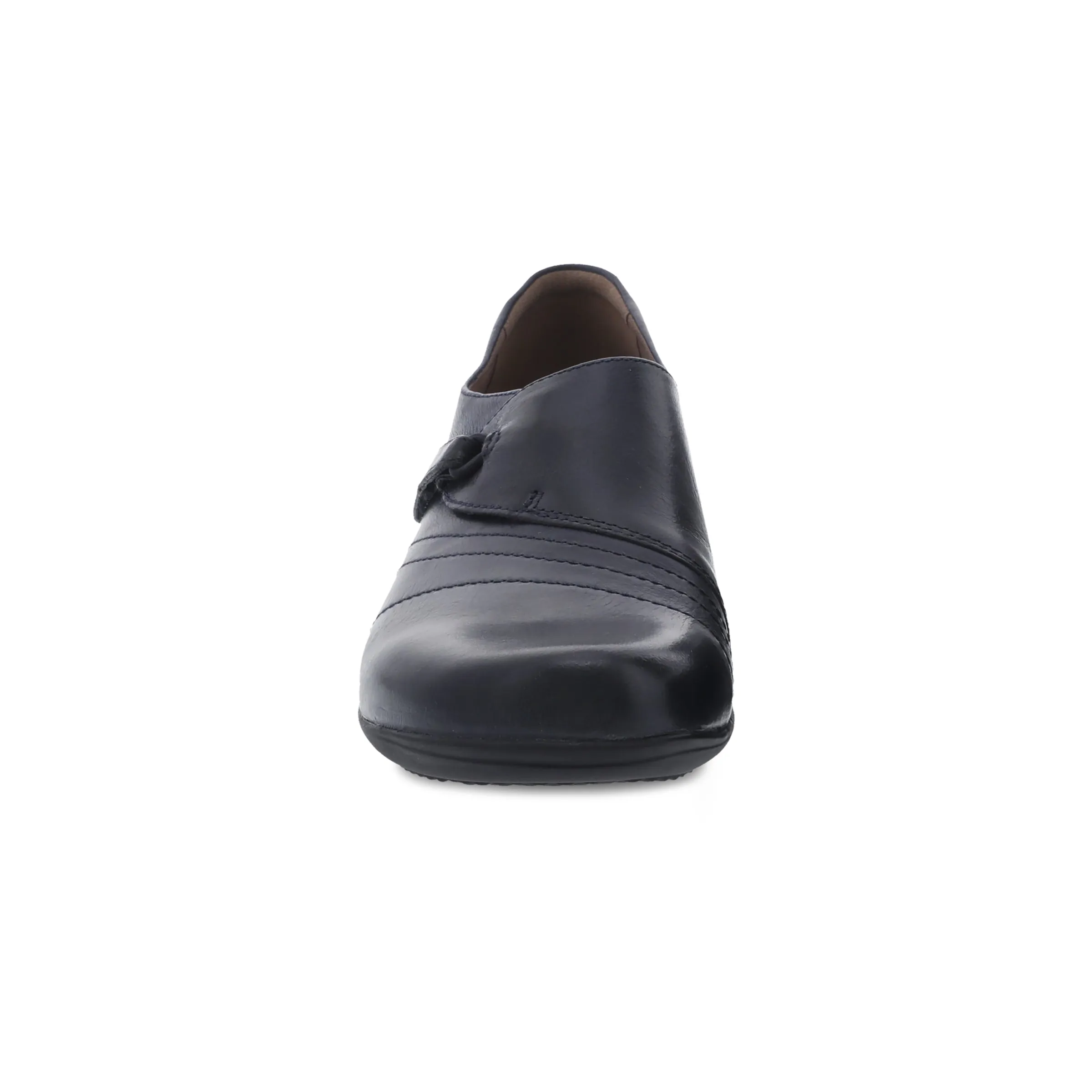 Franny Navy Burnished Calf