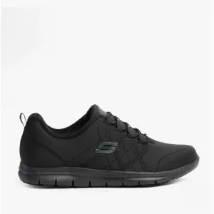 GHENTER SRELT SR Ladies Jersey Knit Trainers Black