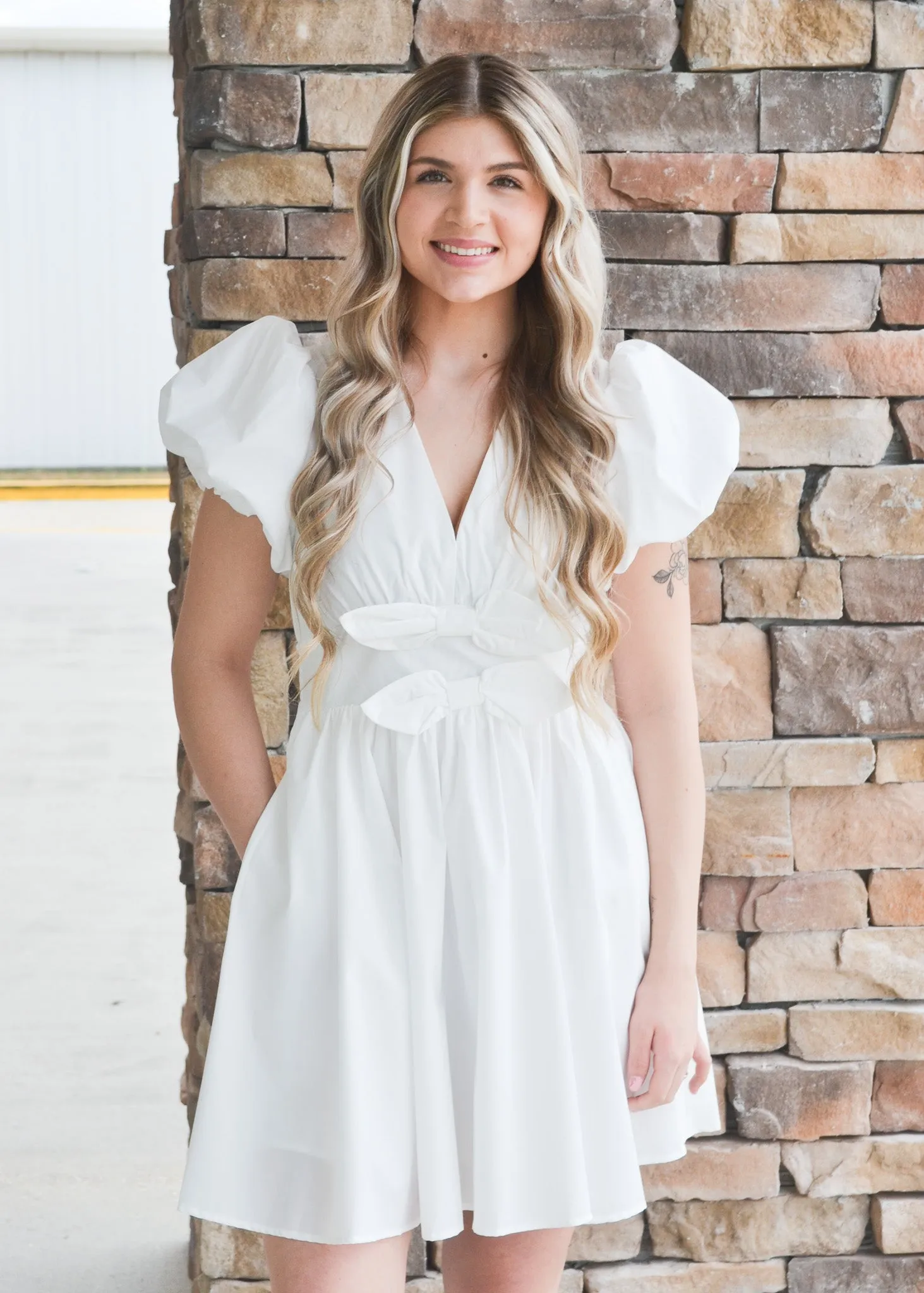 Graceful Bows Dress