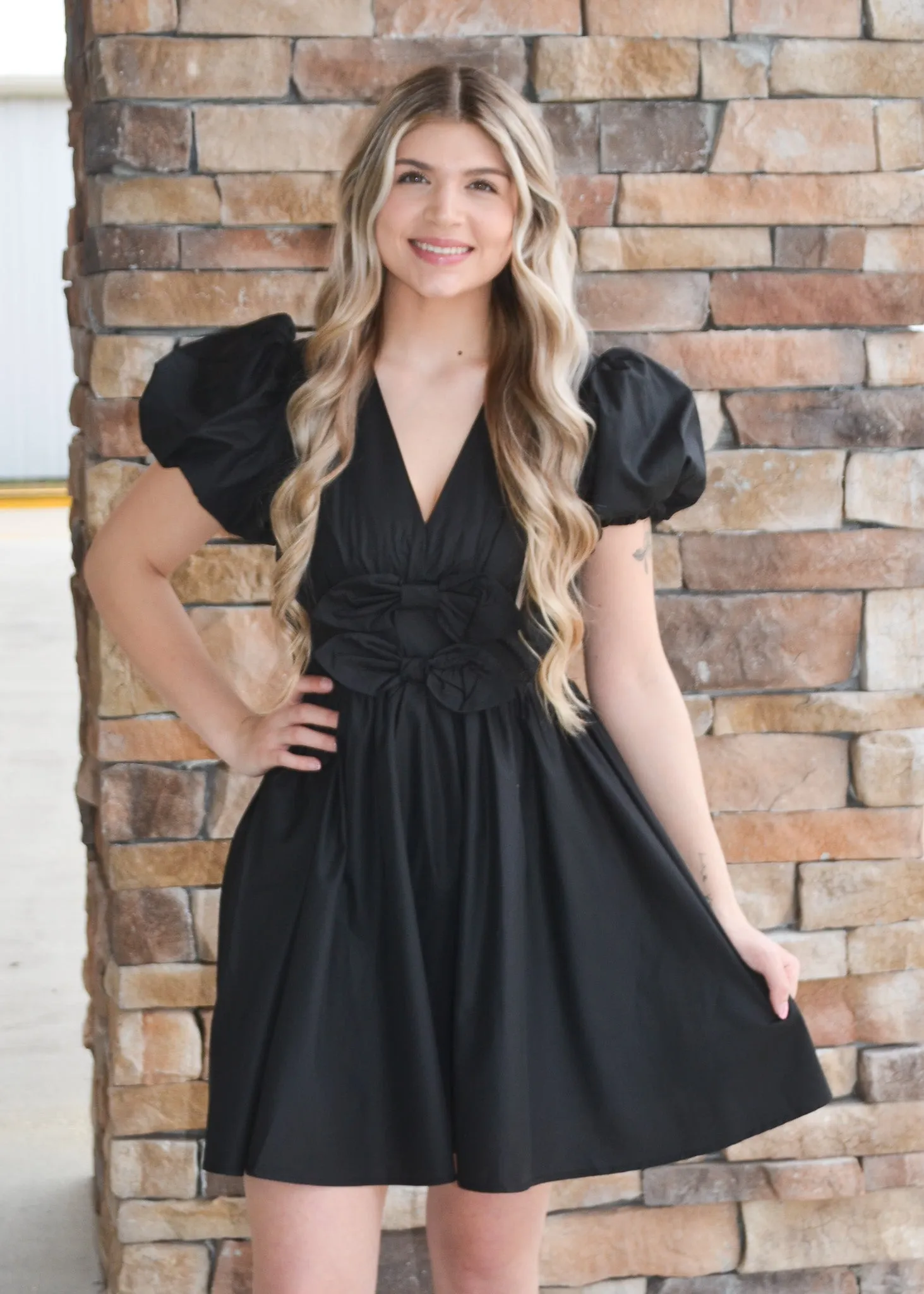 Graceful Bows Dress
