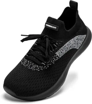 HOBIBEAR Mens Wide Toe Box Running Shoes/Womens Lightweight Walking Sneakers for Jogging