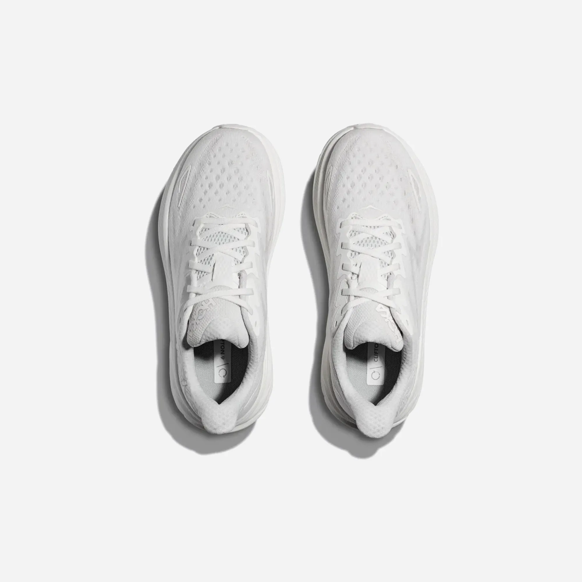 Hoka Clifton 9 white white WMNS