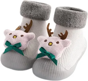 Infant Sneakers for Girls Baby Shoes Girls Toddler Socks Cartoon Boys Prewalker Boys Dress Shoes Size 5