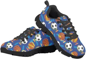 Judtueit Butterfly Lace Up Sports Shoes, Lightweight & Breathable Air Shoe, Jogger Sneakers(Toddler/Little Kid/Big Kid)