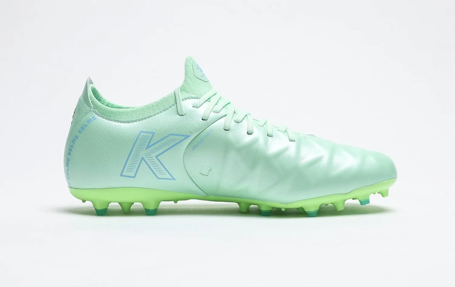 KELME Soccer Cleats Calfskin Leather Men's and Women's - Soccer Shoes Outdoor/Indoor Unisex Adult Sizes - Artificial Grass AG